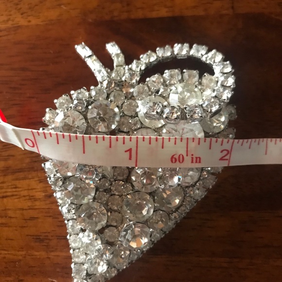 Vintage Rhinestone Brooch - Picture 7 of 8